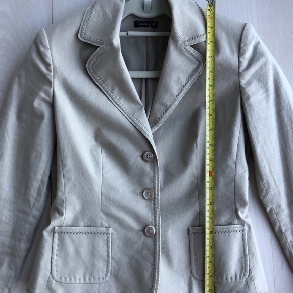 Tahari Jacket - Flax XS  NWOT - Picture 7 of 10